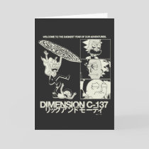 RICK AND MORTY™ | Dimension C-137 Card