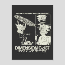 RICK AND MORTY™ | Dimension C-137 Postcard