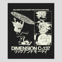RICK AND MORTY™ | Dimension C-137 Poster