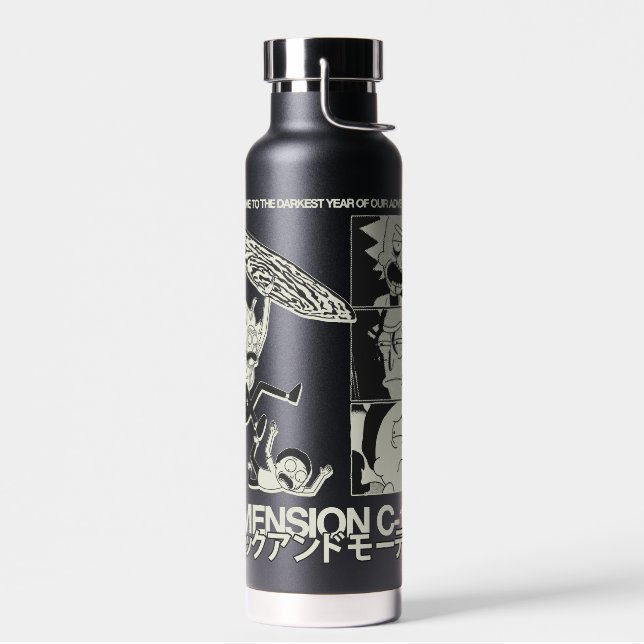 RICK AND MORTY™ | Dimension C-137 Water Bottle (Left)