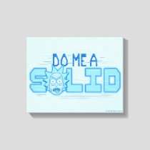 RICK AND MORTY™ | Do Me A Solid Canvas Print