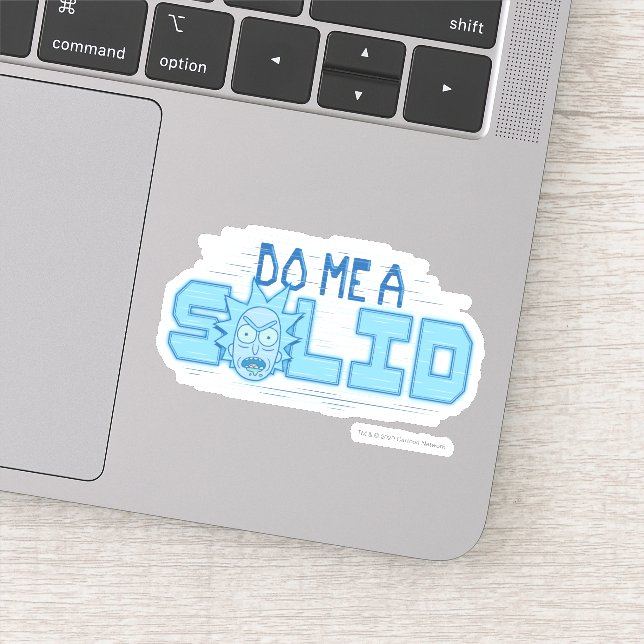 RICK AND MORTY™ | Do Me A Solid Sticker (Detail)