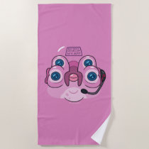 RICK AND MORTY™ | DO NOT DEVELOP MY APP BEACH TOWEL