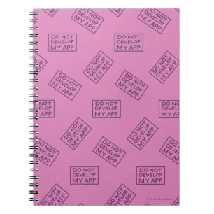 RICK AND MORTY™ DO NOT DEVELOP MY APP NOTEBOOK