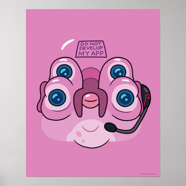 RICK AND MORTY™ | DO NOT DEVELOP MY APP POSTER (Front)