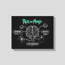 RICK AND MORTY™ | Download Backup Brain Canvas Print