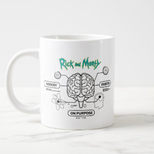 RICK AND MORTY™ Download Backup Brain Giant Coffee Mug