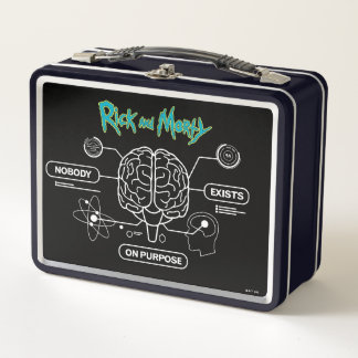 RICK AND MORTY™ | Download Backup Brain Metal Lunch Box