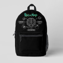 RICK AND MORTY™ | Download Backup Brain Printed Backpack