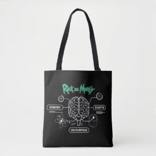 RICK AND MORTY™ Download Backup Brain Tote Bag