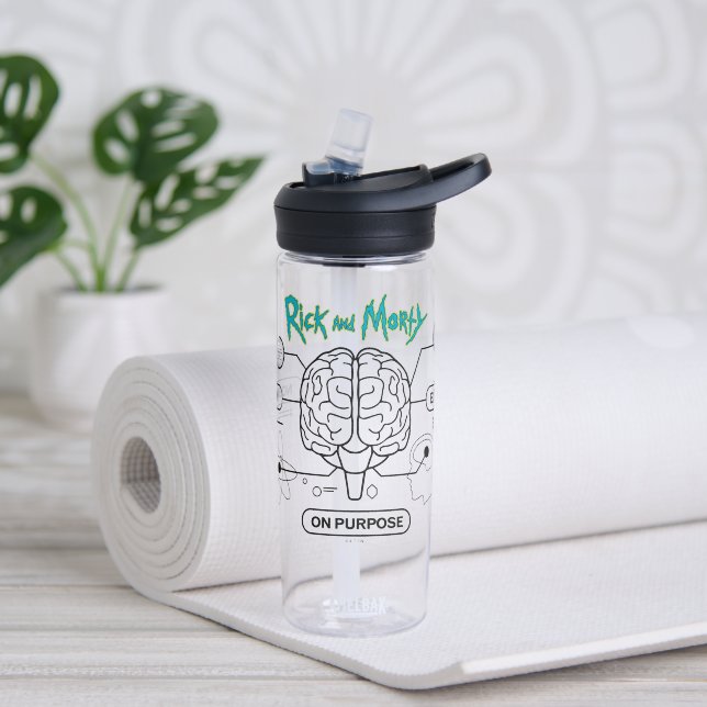 RICK AND MORTY™ | Download Backup Brain Water Bottle (Yoga)
