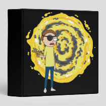 RICK AND MORTY™ | Evil Morty Portal 3 Ring Binder