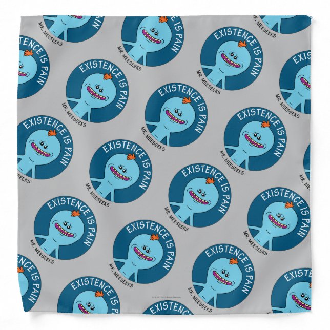 RICK AND MORTY™ | Existence Is Pain Bandana (Front)