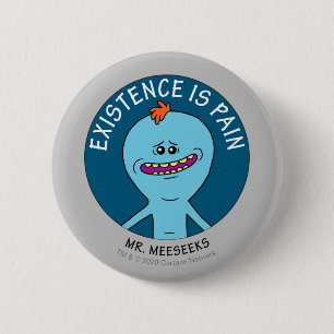 RICK AND MORTY™ Existence Is Pain Button