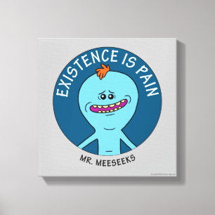 RICK AND MORTY™ Existence Is Pain Canvas Print
