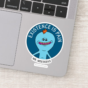 RICK AND MORTY™   Existence Is Pain Sticker