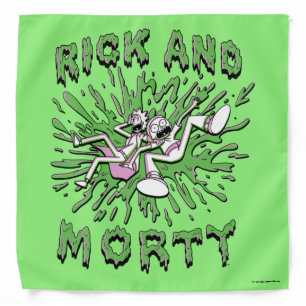 RICK AND MORTY™   Falling Into Acid Vat Bandana