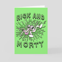 RICK AND MORTY™ | Falling Into Acid Vat Card