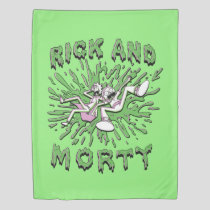 RICK AND MORTY™ | Falling Into Acid Vat Duvet Cover