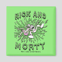 RICK AND MORTY™ | Falling Into Acid Vat Magnet