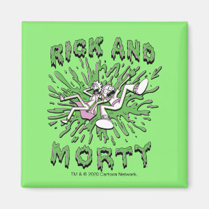 RICK AND MORTY™ Falling Into Acid Vat Magnet