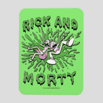 RICK AND MORTY™ | Falling Into Acid Vat Magnet