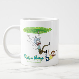 RICK AND MORTY™ Falling Out Of Portal Giant Coffee Mug