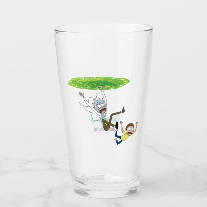 Débardeur Rick And Morty Falling Portals – Produit Officiel Adult Swim – Coupe Classique Légère