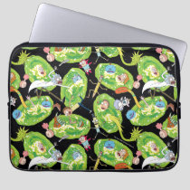 RICK AND MORTY™ | Falling Through Portals Pattern Laptop Sleeve