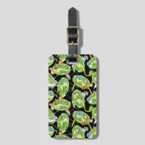 RICK AND MORTY™ | Falling Through Portals Pattern Luggage Tag