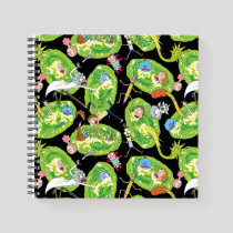 RICK AND MORTY™ | Falling Through Portals Pattern Notebook