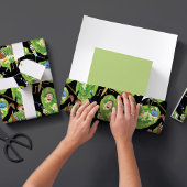 RICK AND MORTY™ | Falling Through Portals Pattern Wrapping Paper Sheets