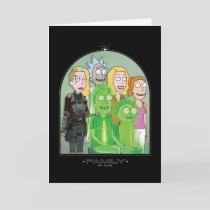 Rick and Morty Family Graphic Card