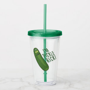 RICK AND MORTY™ Flip The Pickle Acrylic Tumbler