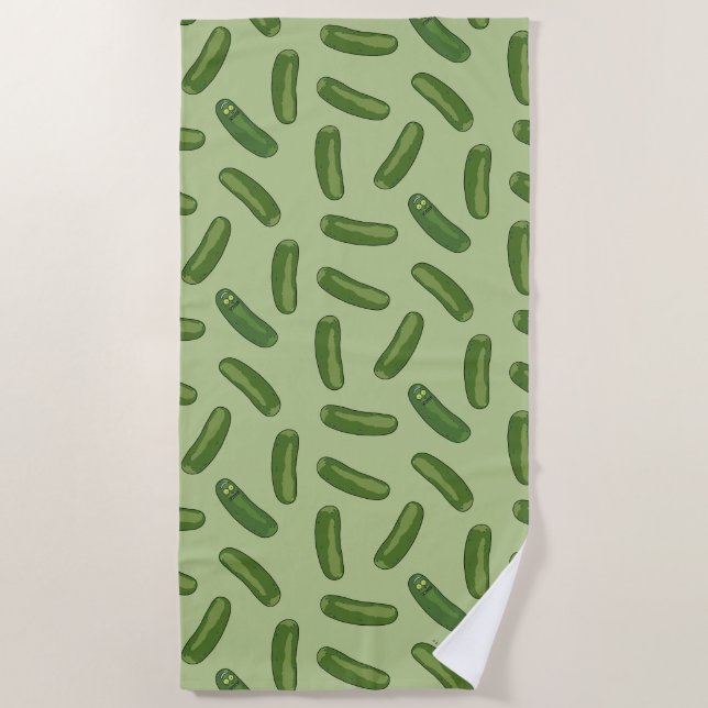 RICK AND MORTY™ | Flip The Pickle Beach Towel (Front)