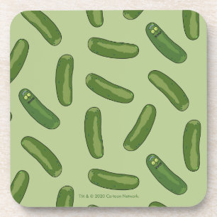 RICK AND MORTY™   Flip The Pickle Beverage Coaster