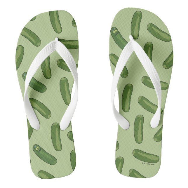 RICK AND MORTY™ | Flip The Pickle Flip Flops (Footbed)
