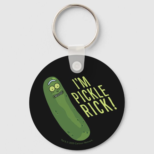 RICK AND MORTY™ | Flip The Pickle Keychain (Front)