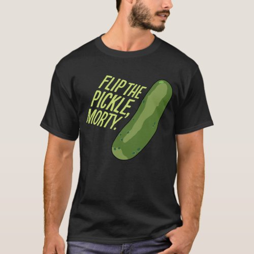 RICK AND MORTY  Flip The Pickle T_Shirt
