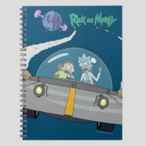 RICK AND MORTY™ | Flying Off In Space Ship Notebook
