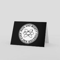 Rick and Morty Forever and Ever Atomic Badge Card