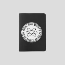 Rick and Morty Forever and Ever Atomic Badge Passport Holder