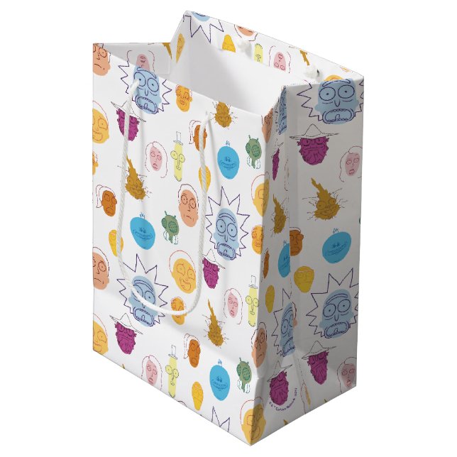 RICK AND MORTY™ | Get Schwifty Medium Gift Bag (Front Angled)