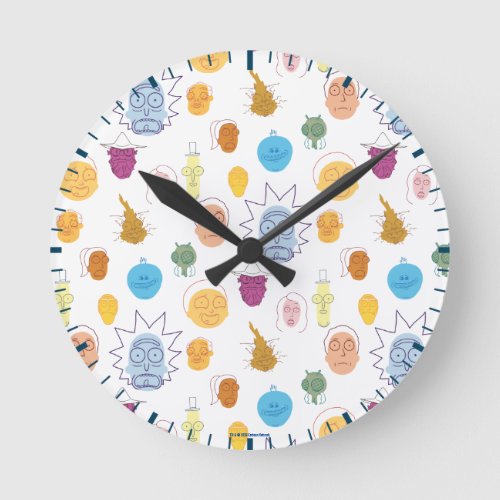 RICK AND MORTY  Get Schwifty Round Clock