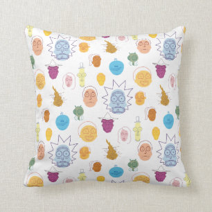 RICK AND MORTY™ Get Schwifty Throw Pillow