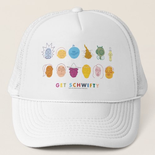 RICK AND MORTY  Get Schwifty Trucker Hat