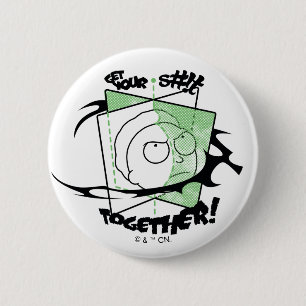 RICK AND MORTY™   Get Your S#!t Together! Button