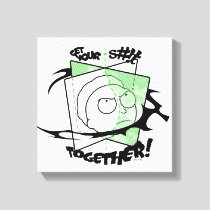 RICK AND MORTY™ | Get Your S#!t Together! Canvas Print