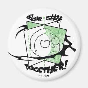 RICK AND MORTY™ Get Your S#!t Together! Magnet