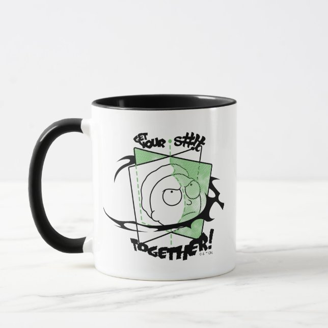 RICK AND MORTY™ | Get Your S#!t Together! Mug (Left)